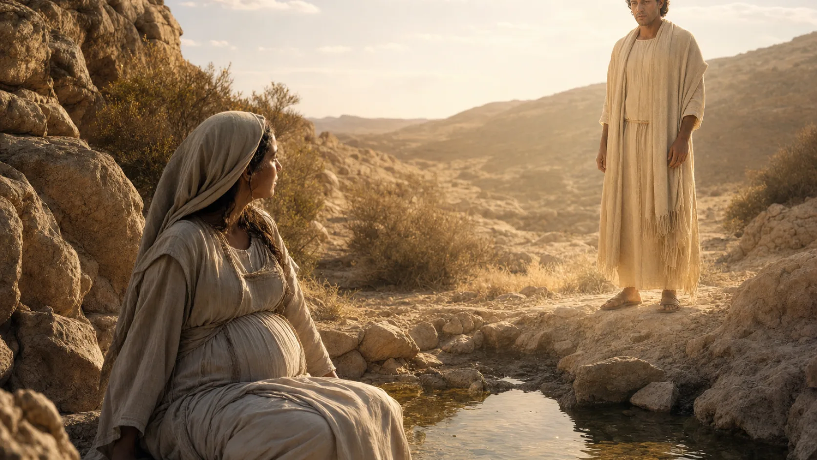 Angel of the Lord who appeared to Hagar