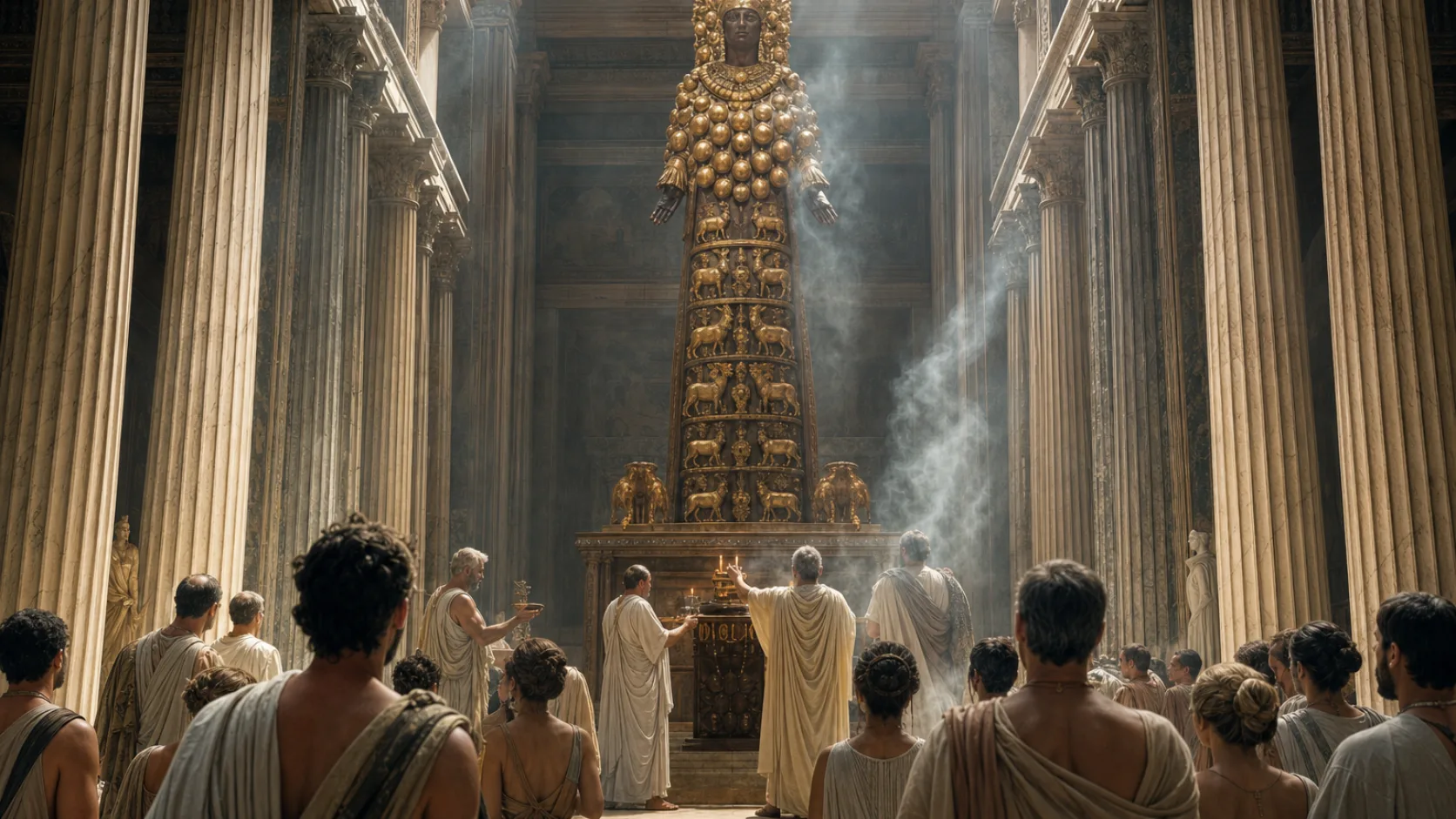 Artemis Image in a detailed biblical historical scene