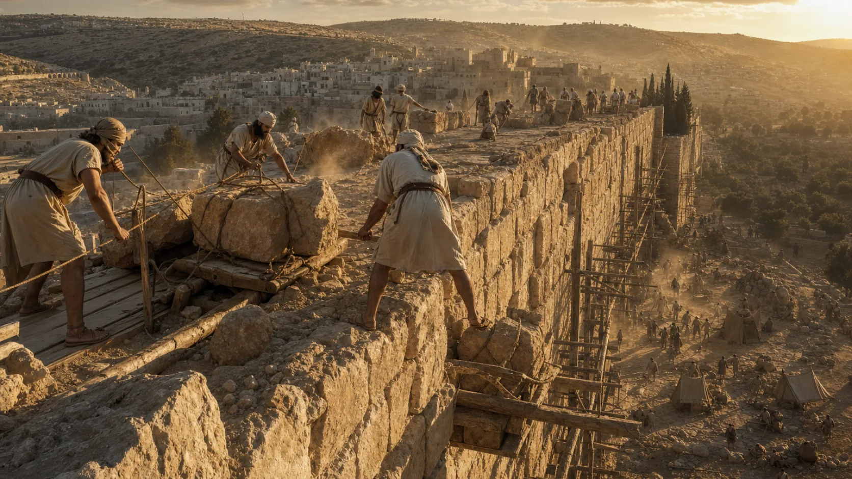 Broad Wall of Jerusalem