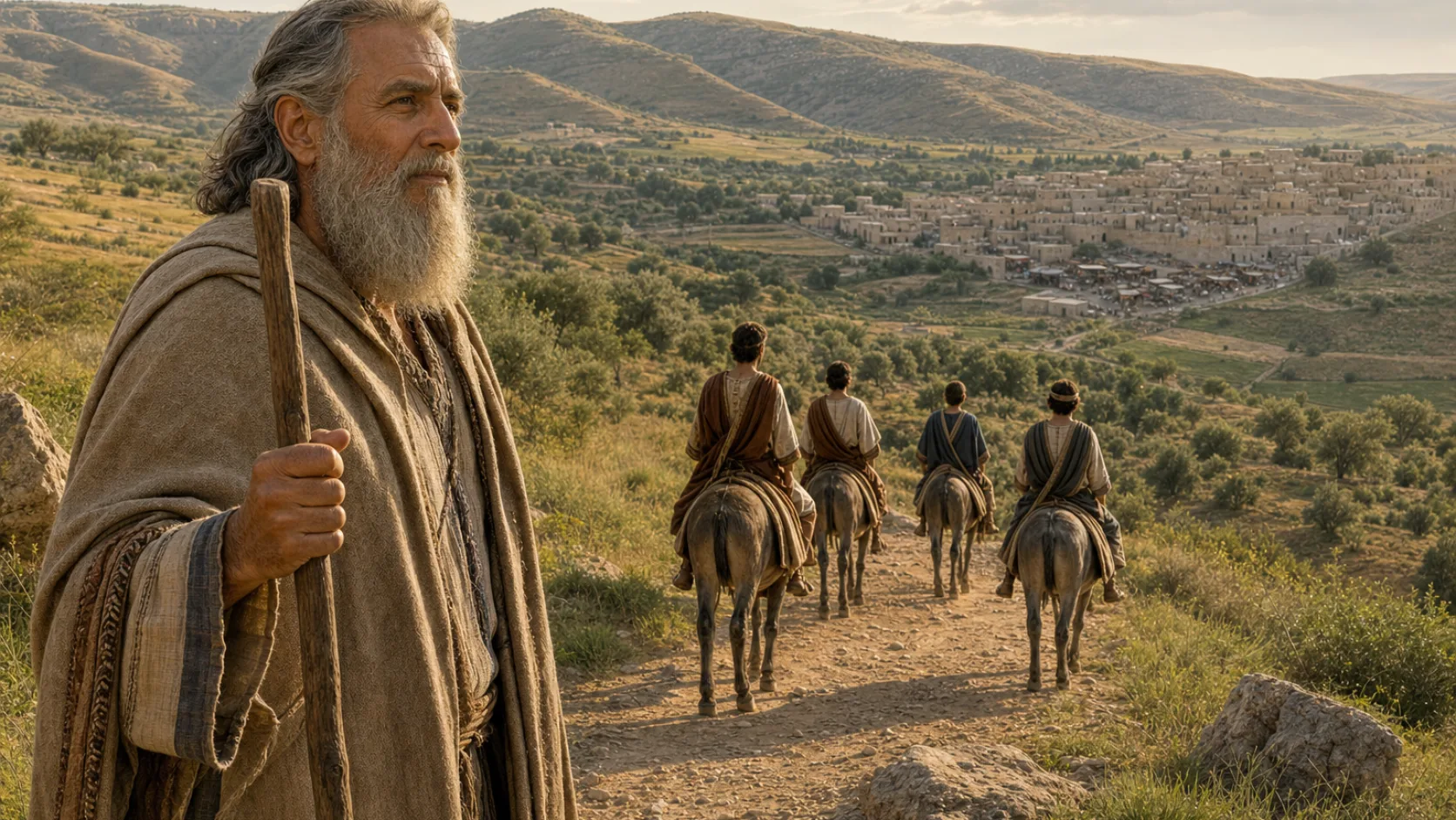 Biblical scene illustrating Jair Judges Israel