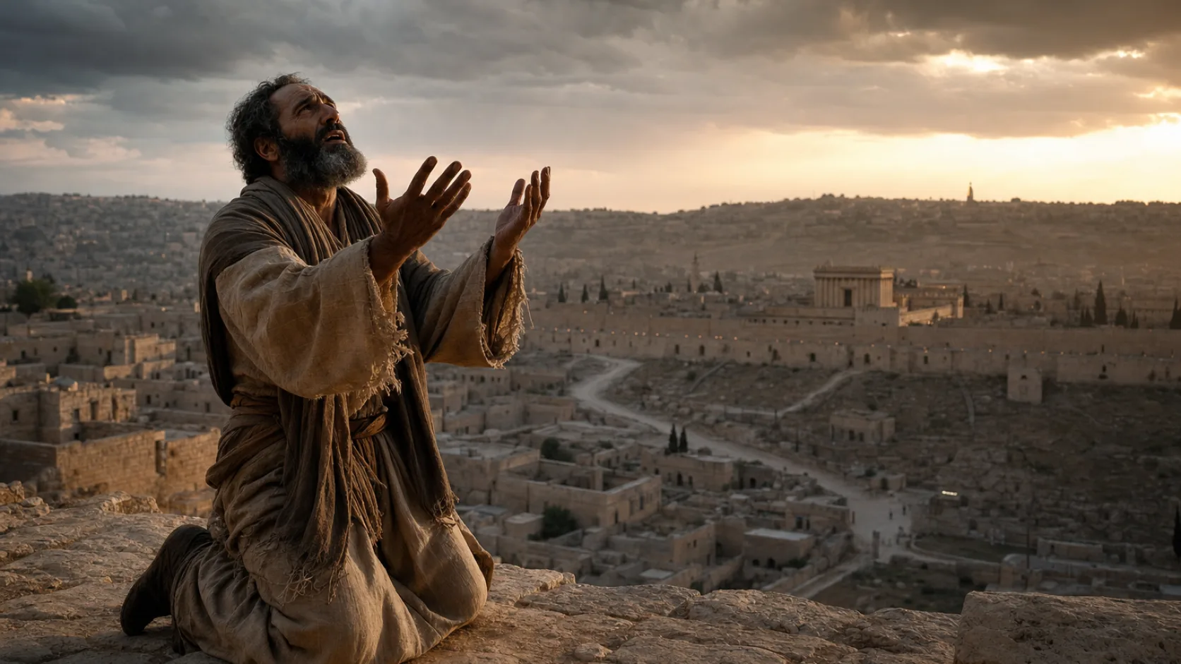 Jeremiah’s Prayer for Healing and Deliverance biblical prayer scene