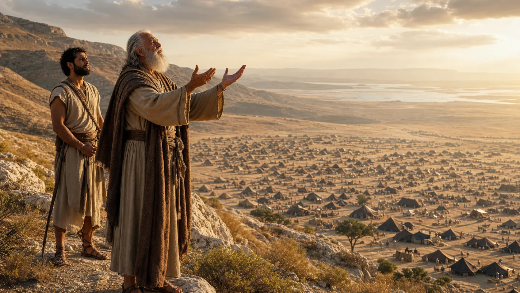 Moses Asks God to Appoint a Successor biblical prayer scene