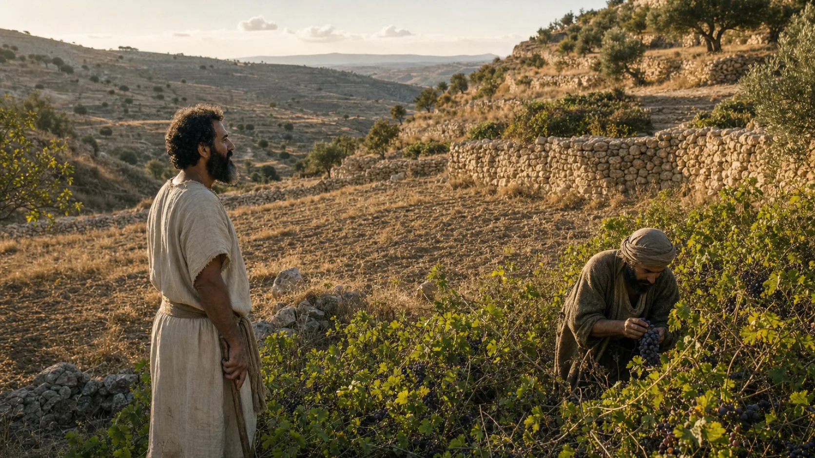 Sabbath Year biblical scene