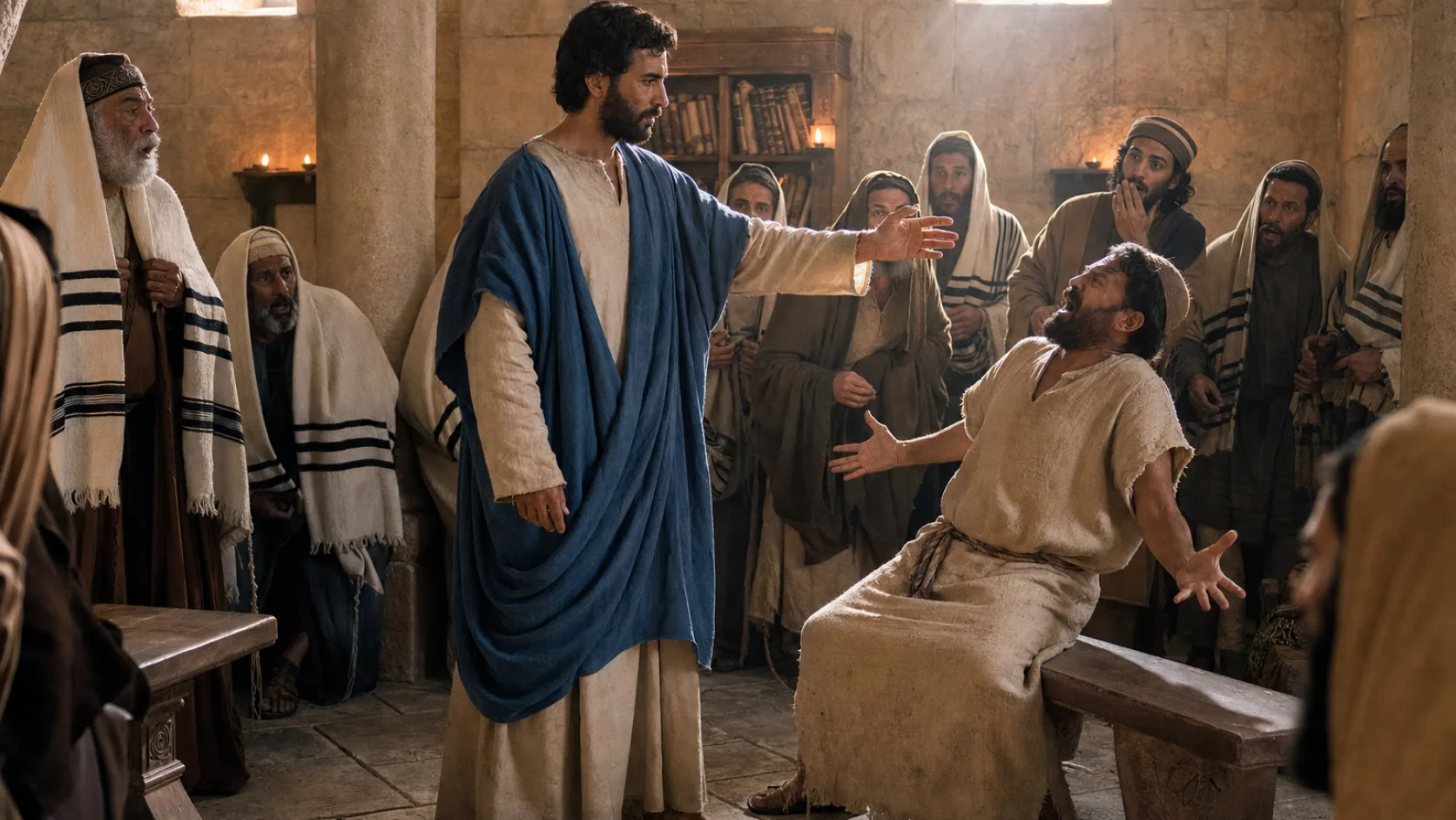 Unclean spirit in Capernaum